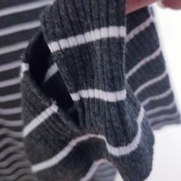 Michael Kors Striped Turtleneck Sweater - Picture 8 of 11